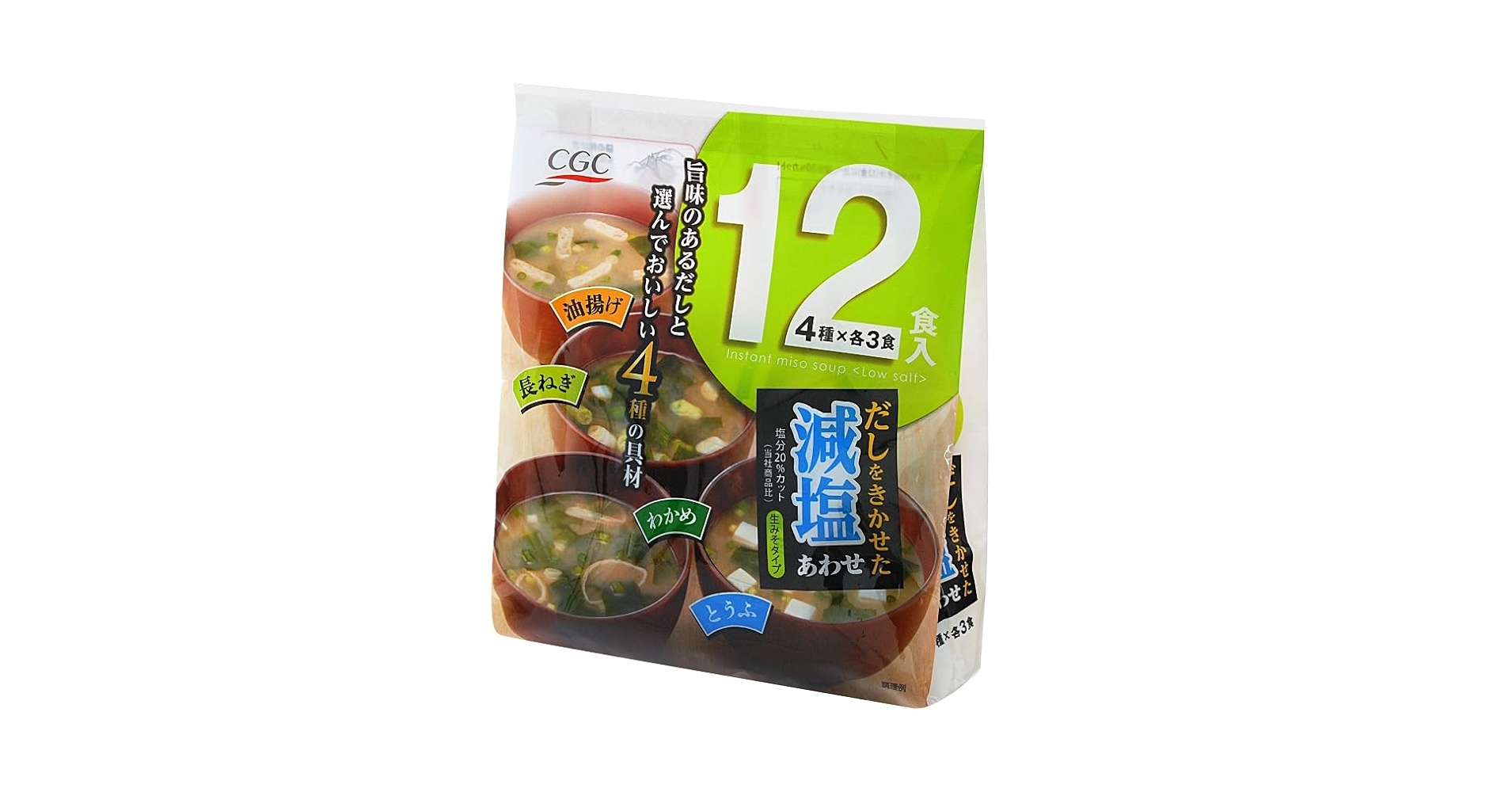 みそしる Amazon.co.jp: CGC 減塩 あわせみそ汁 12食 : 食品・飲料・お酒